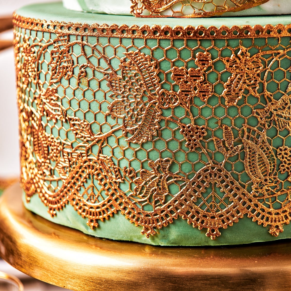 FunCakes Cake Lace Ready to Use Pearl Gold 200g