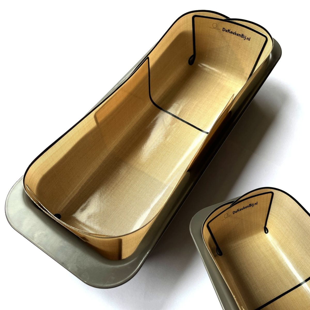 De KeukenBij Silicone Reusable Baking Paper Loaf Tin 18 to 31cm