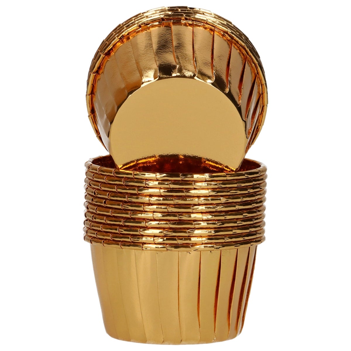 Wilton Muffin Cups Gold pk/50