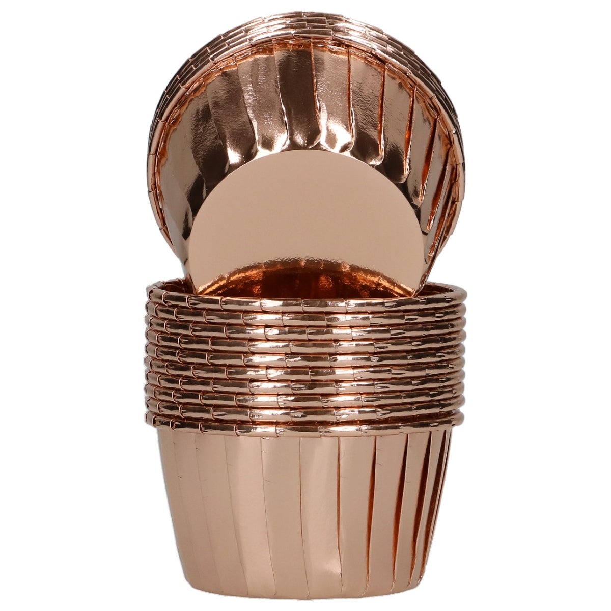 Wilton Muffin Cups Vintage Gold pk/50