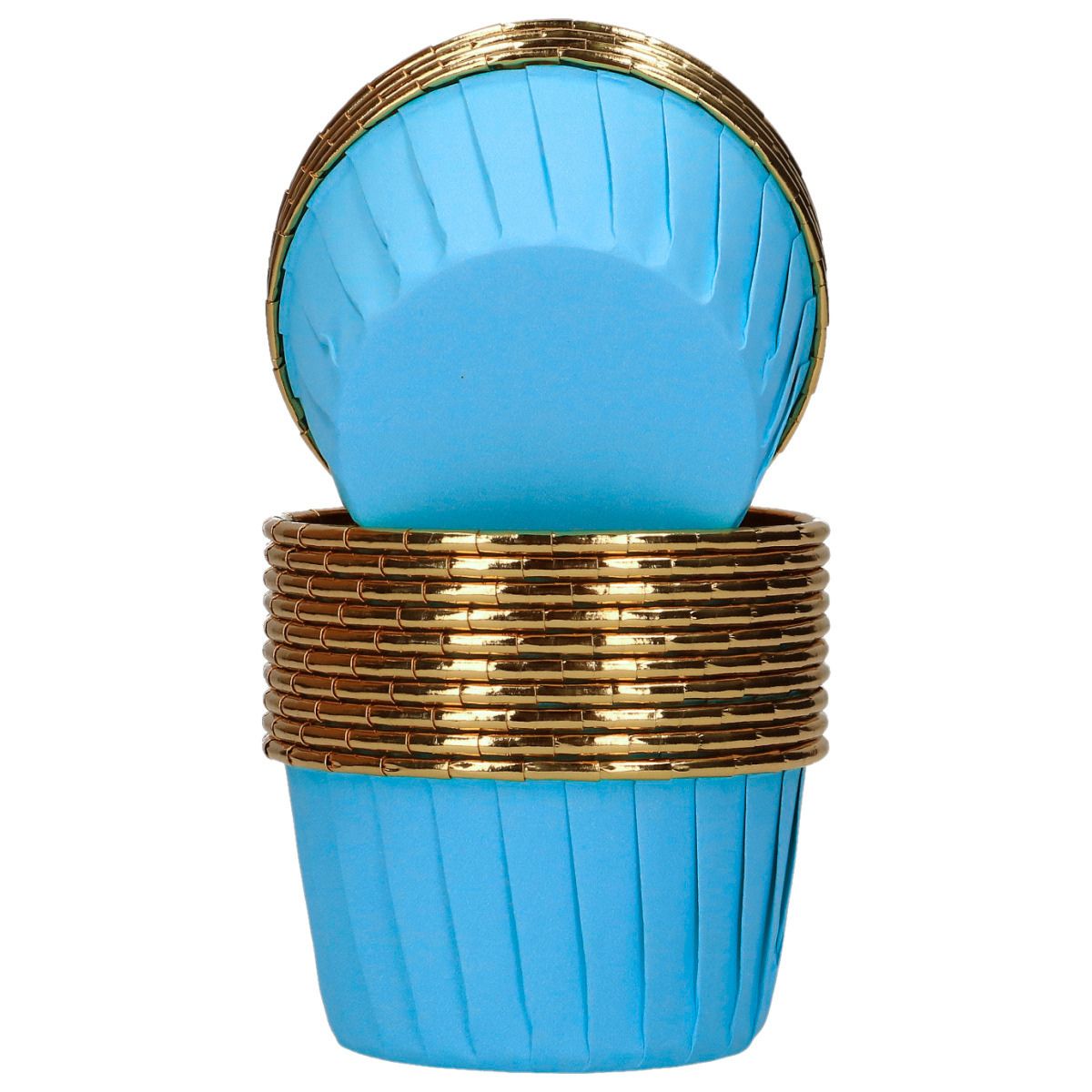 Wilton Muffin Cups Blue pk/50