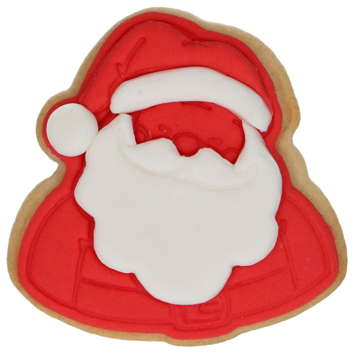 Wilton Cookie Cutter with Stamp Santa Claus 7,5cm
