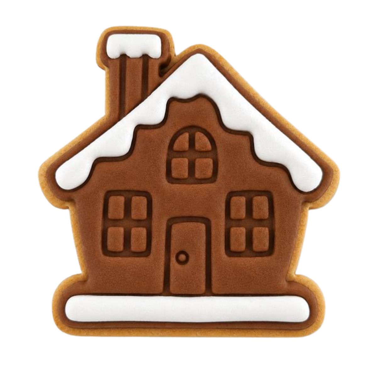 Wilton Cookie Cutter with Stamp Gingerbread House 7,5cm