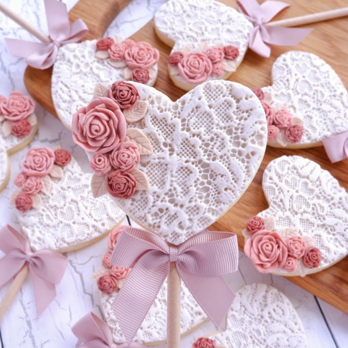 Katy Sue Silicone Mould 4 in 1 Roses