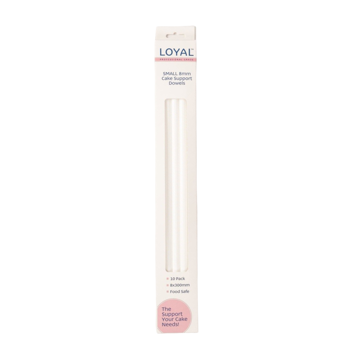 LOYAL Cake Dowels Heavy Duty Small pk/10
