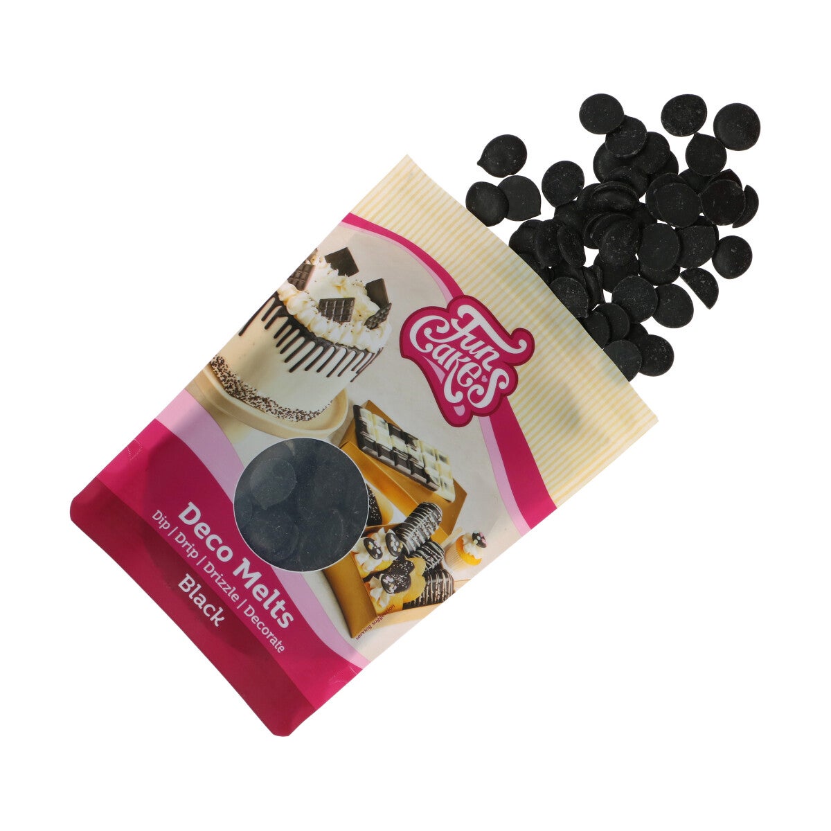 FunCakes Deco Melts Black 250g