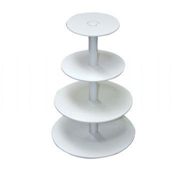Tiered Cake Stand Plastic 4 layers