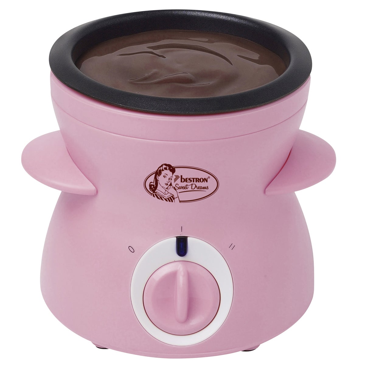 Bestron Chocolate Fondue Pink