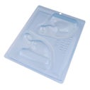 BWB Chocolate Mould 3 part Santa's Hat