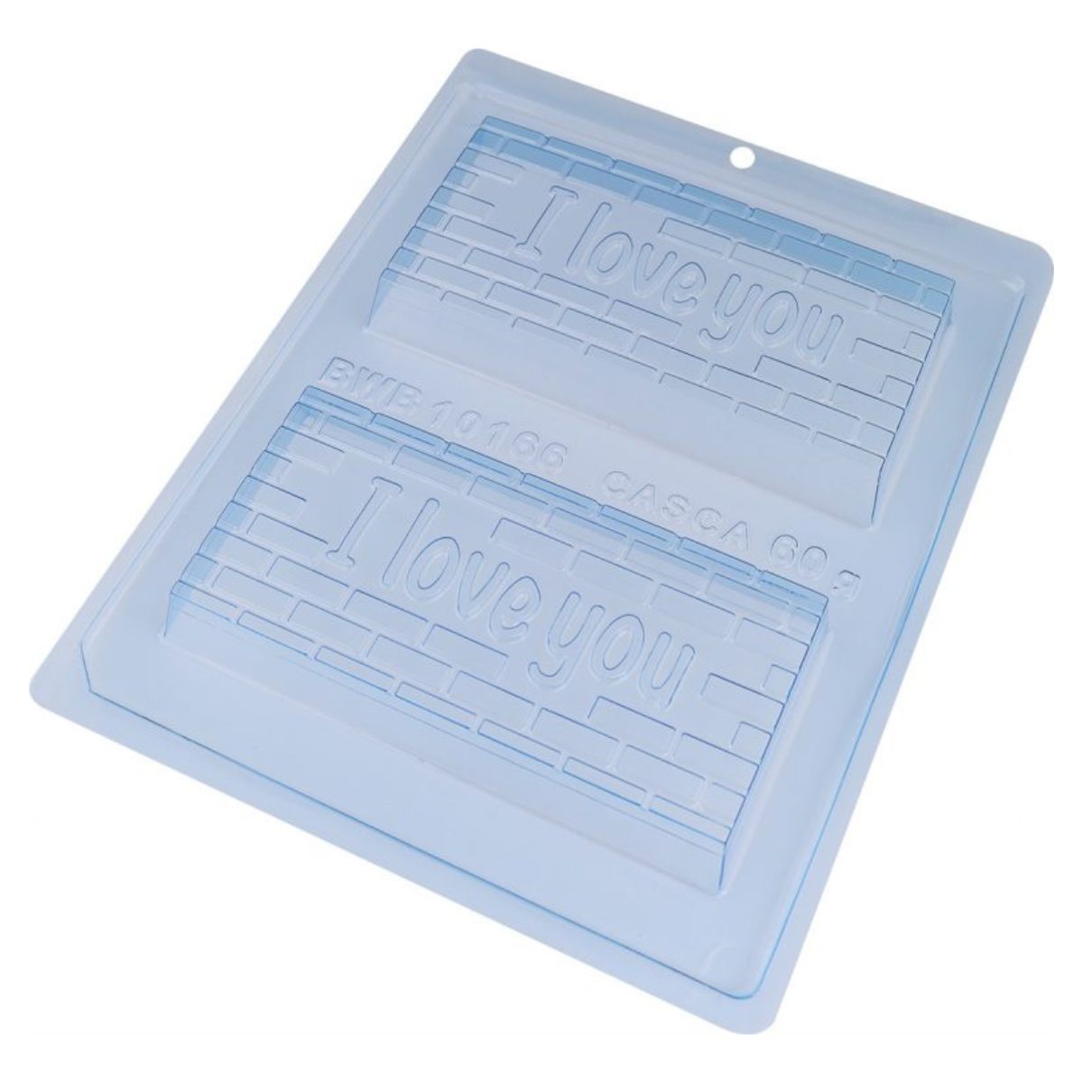 BWB Chocolate Mould 3-part - I Love You Chocolate Bar