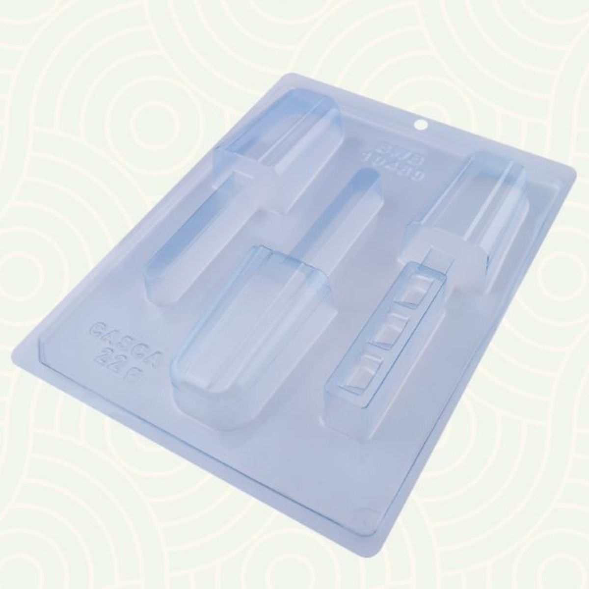 BWB Chocolate Mould 3-part - Mini Popsicle
