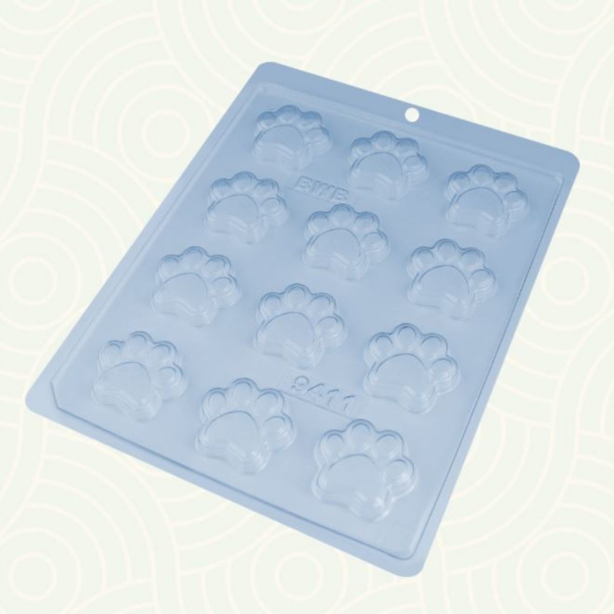 BWB Chocolate Mould Simple - Paw Print