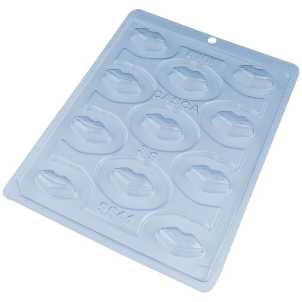 BWB Chocolate Mould 3 part Lips Bonbons 11 Cavity