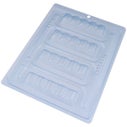 BWB Chocolate Mould 3 part Small Chocolate Bar Truffle Filling