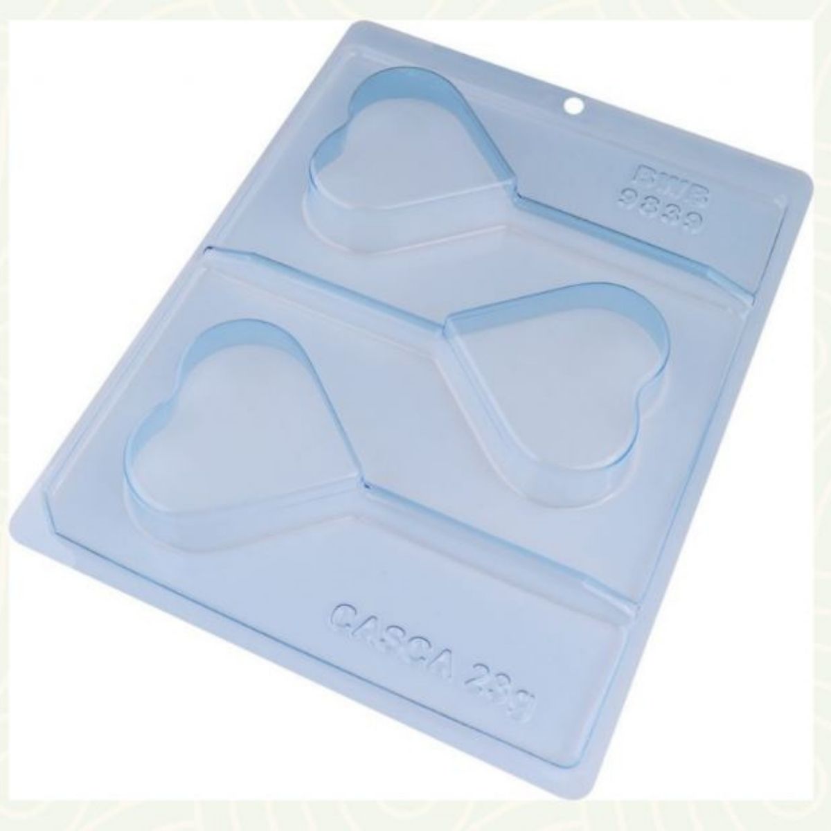 BWB Chocolate Mould 3-part - Heart Lollipop