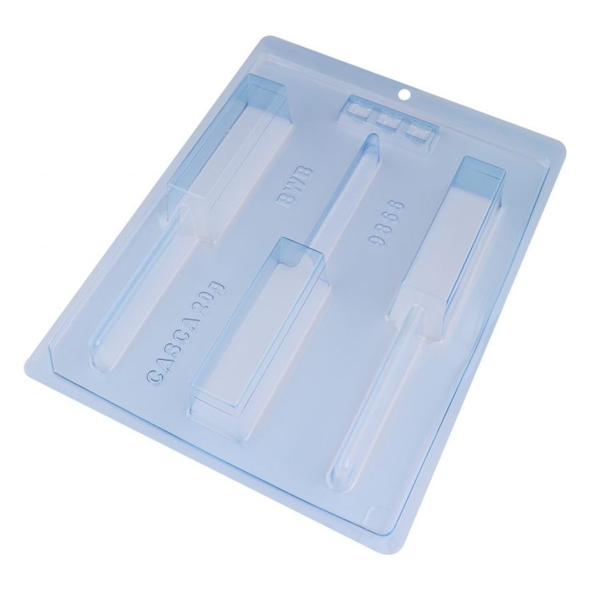 BWB Chocolate Mould 3-part - Melted Chocolate Bar