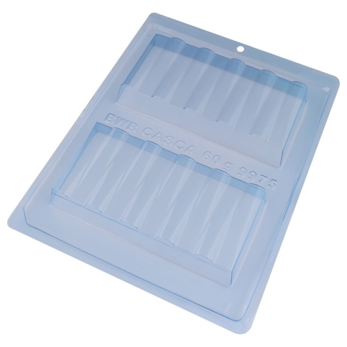 BWB Chocolate Mould 3 part Chocolate Bar Tube Detail