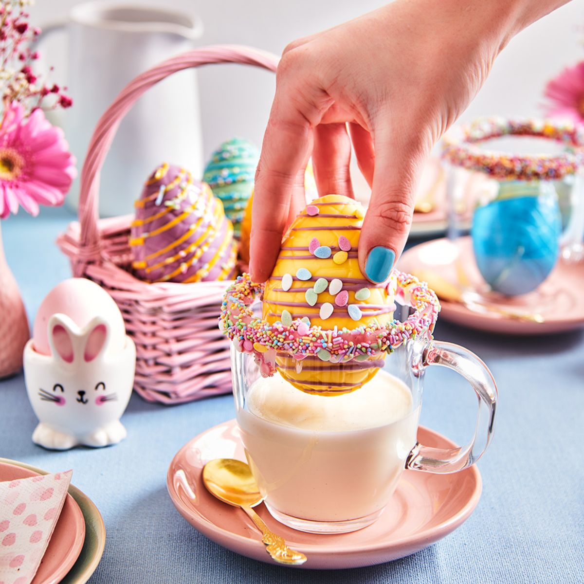 Cake Star Mould Cracked Half Egg Large set/2