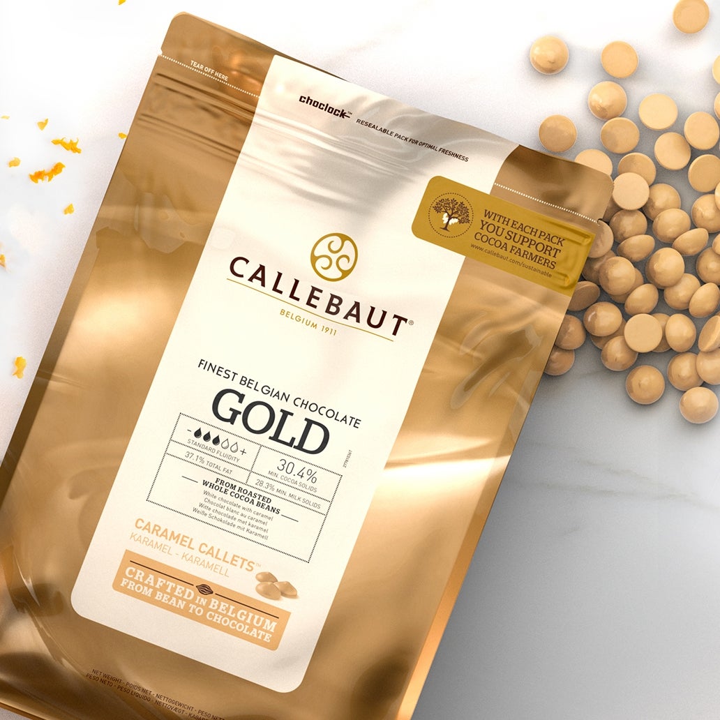 Callebaut Chocolate Callets -Gold- 400g
