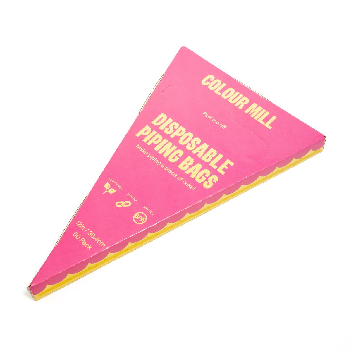 Colour Mill Disposable Piping Bags 30cm pk/50