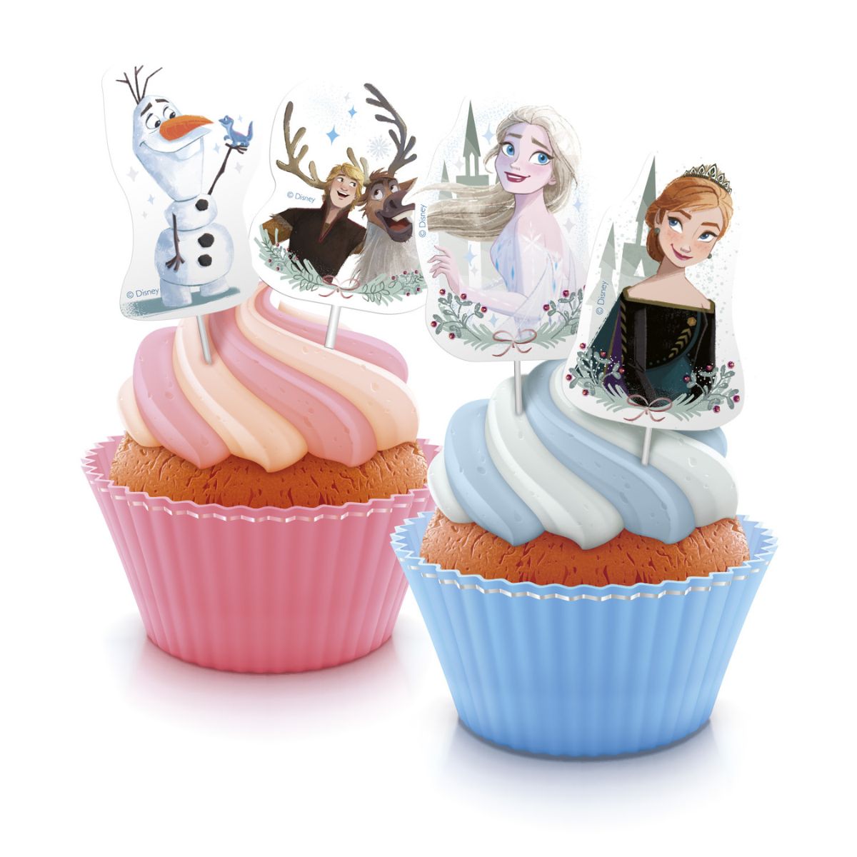 Dekora Disney Frozen Cake Toppers pk/16