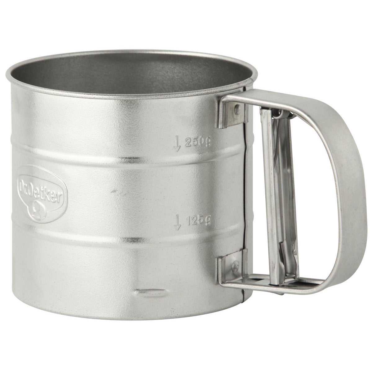 Dr. Oetker One-Hand Flour Sifter Metal 350 g