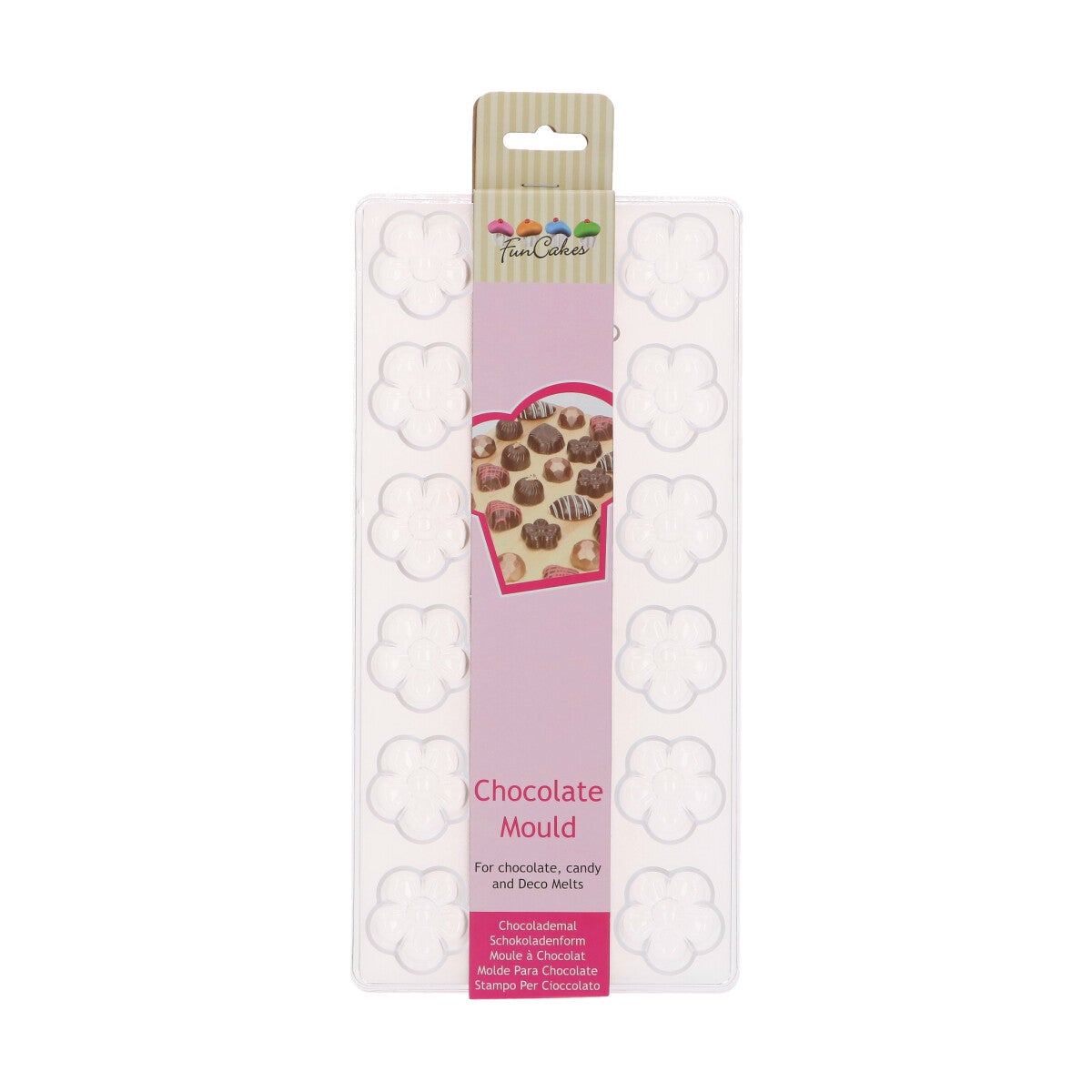 FunCakes Chocolate Mould Flower