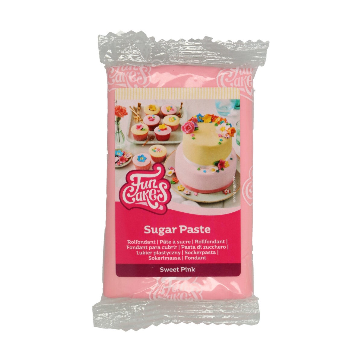 FunCakes Sugar Paste Sweet Pink 250 g