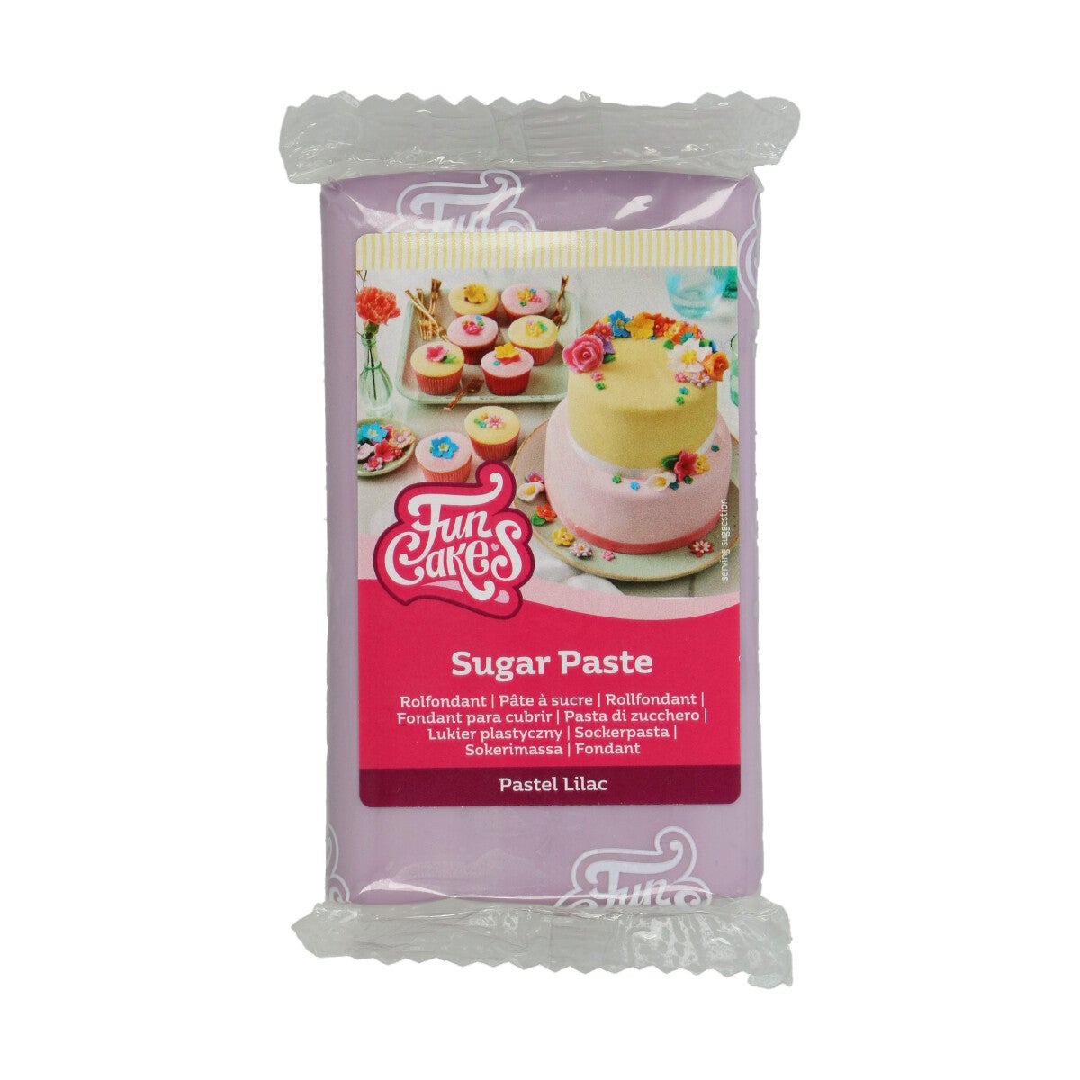 FunCakes Sugar Paste Pastel Lilac 250 g