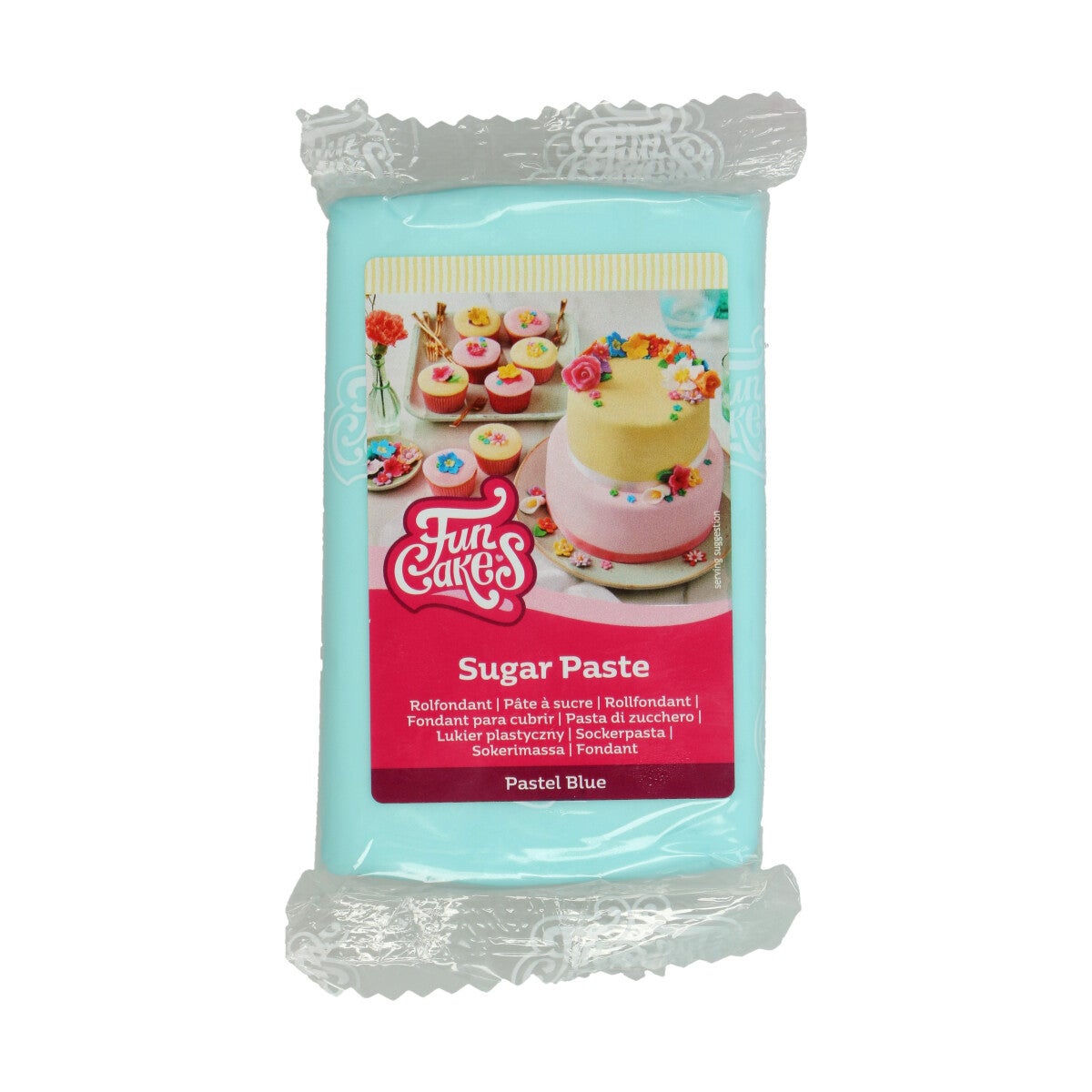 FunCakes Sugar Paste Pastel Blue 250 g