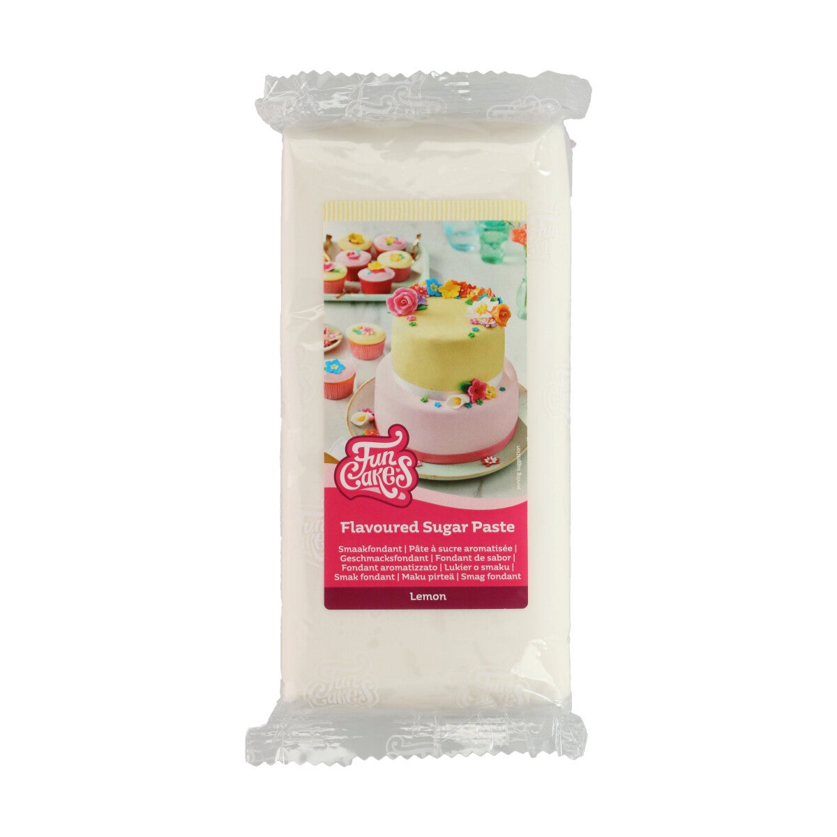 FunCakes Flavoured Sugar Paste Lemon 1 kg