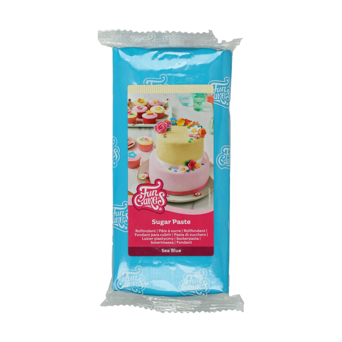 FunCakes Sugar Paste Sea Blue 1 kg