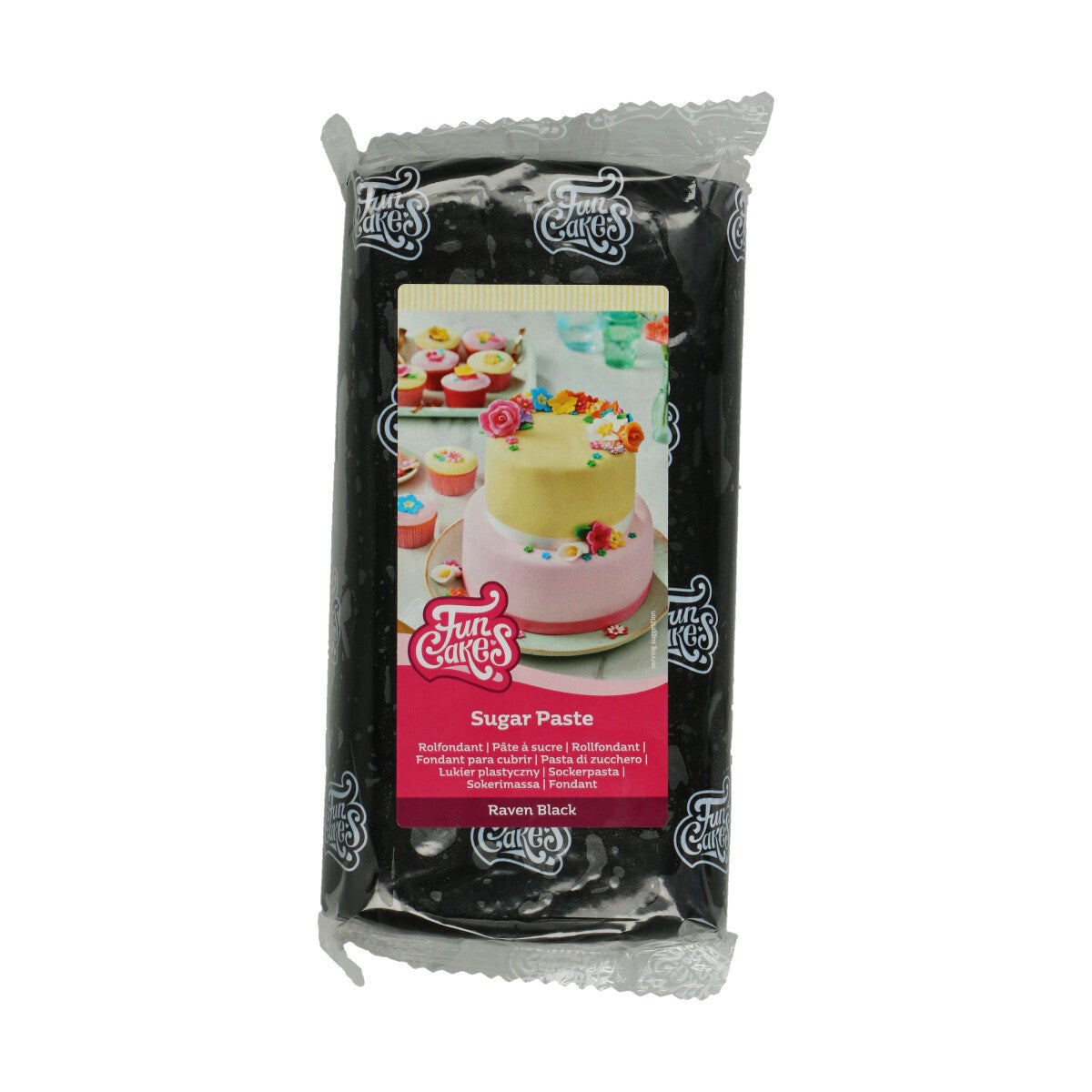 FunCakes Sugar Paste Raven Black 1 kg