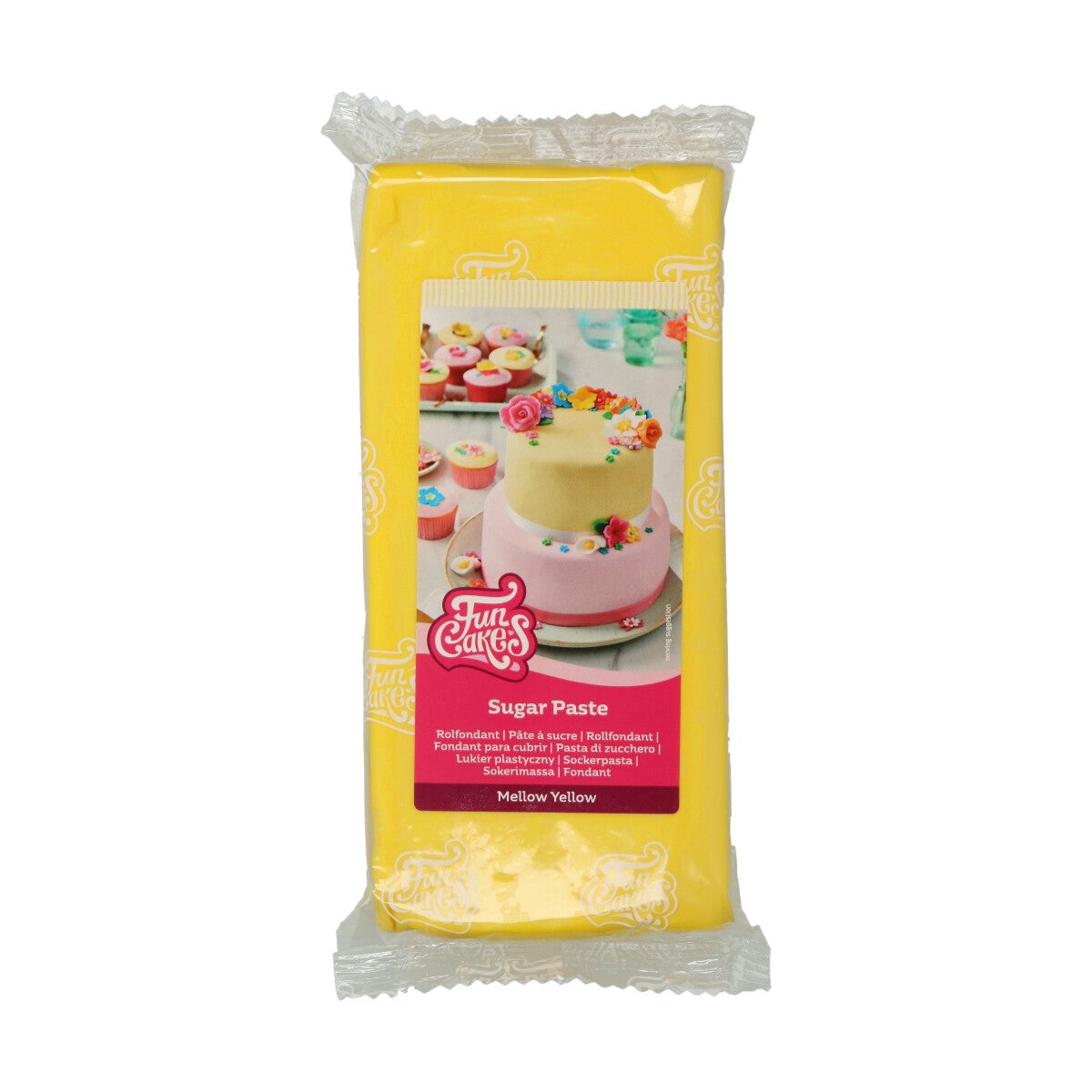 FunCakes Sugar Paste Mellow Yellow 1 kg