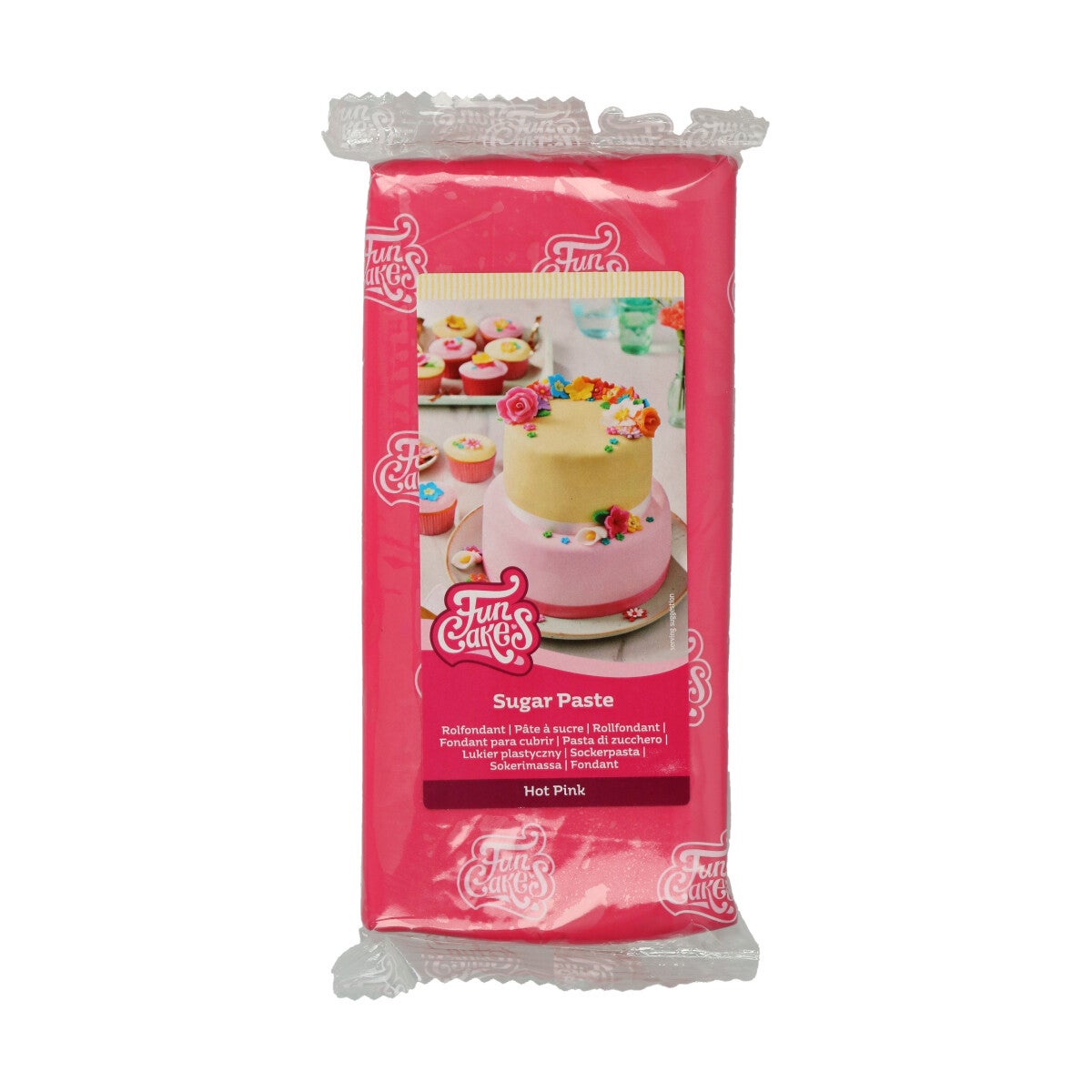 FunCakes Sugar Paste Hot Pink 1 kg