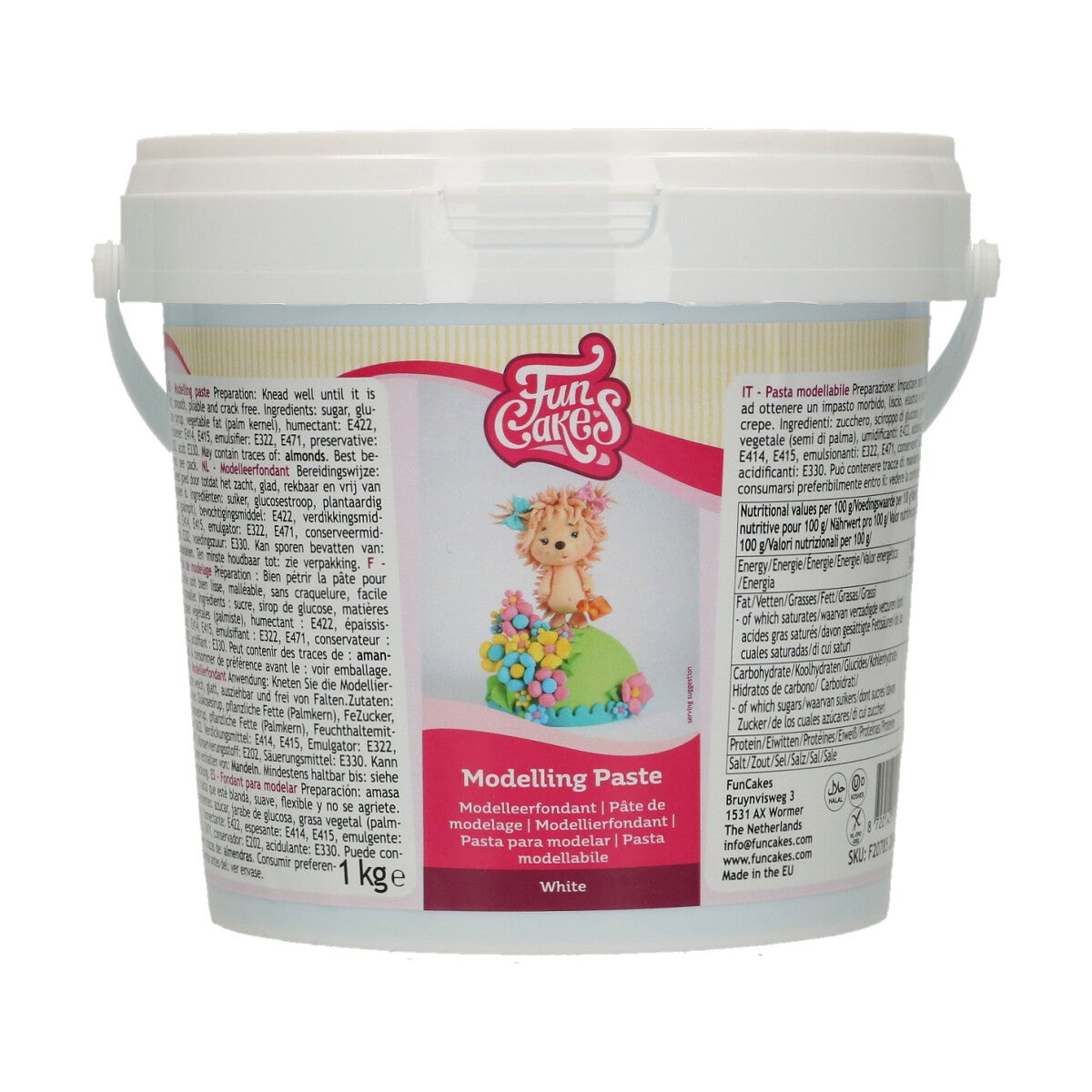 FunCakes Modelling Paste White 1 kg