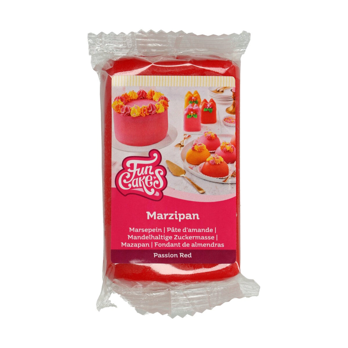 FunCakes Marzipan Passion Red 250 g