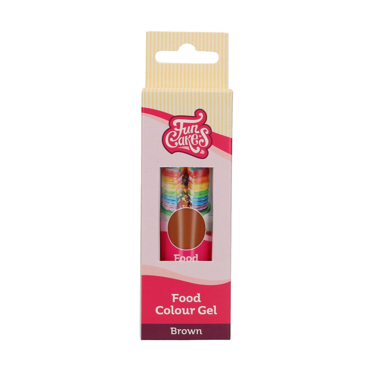 FunCakes Eetbare Kleurstof Gel Bruin 30g