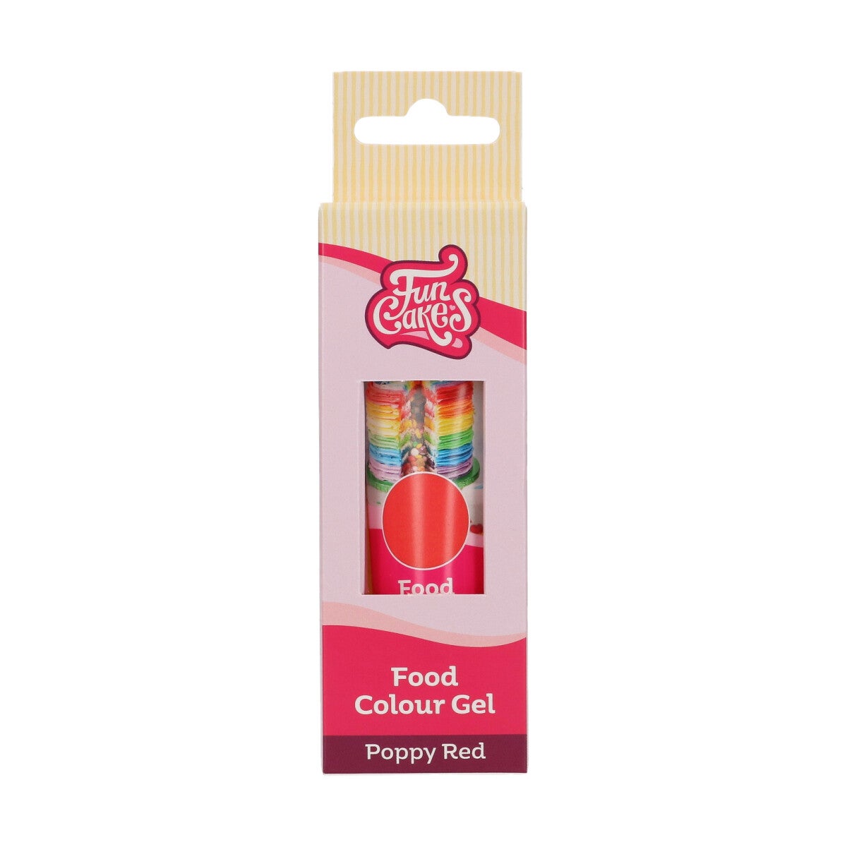 FunCakes Food Colour Gel Poppy Red 30 g