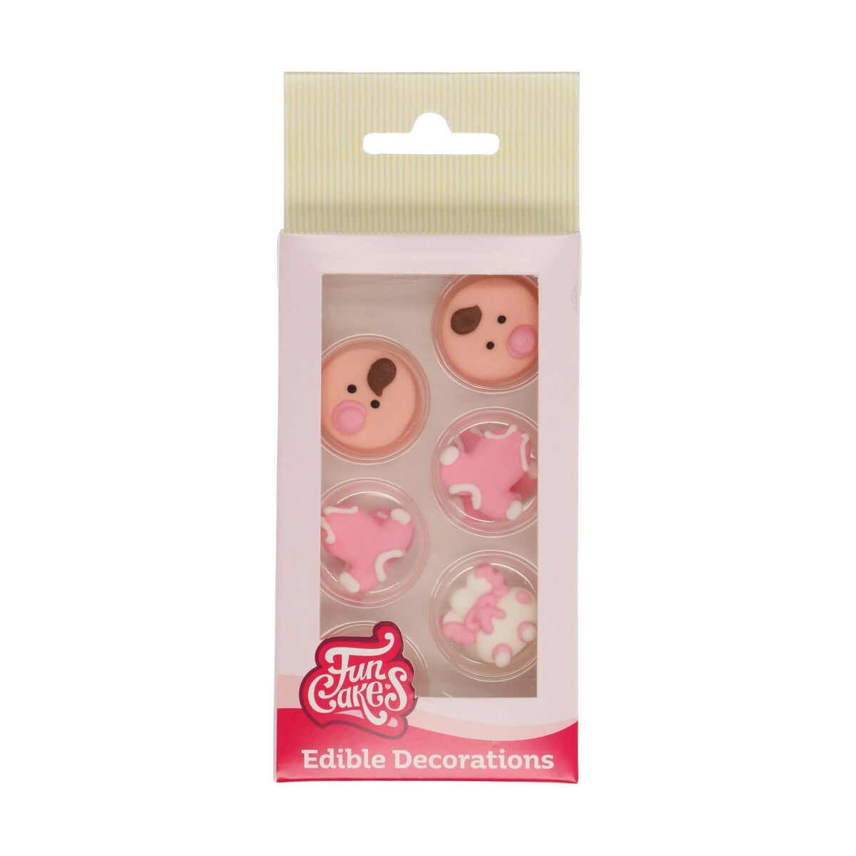 FunCakes Sugar Decorations Baby Girl Set/12