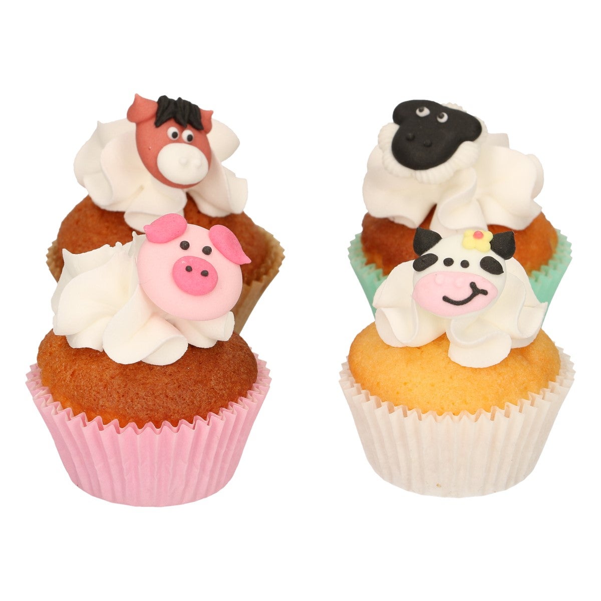 FunCakes Sugar Decorations Farm Animals Set/12
