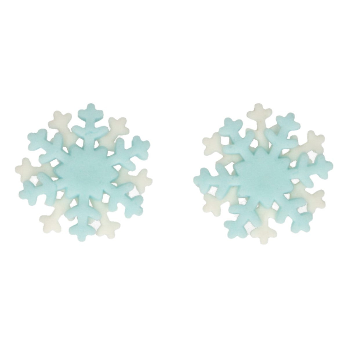 FunCakes Sugar Paste Decorations Snowflakes Set/12