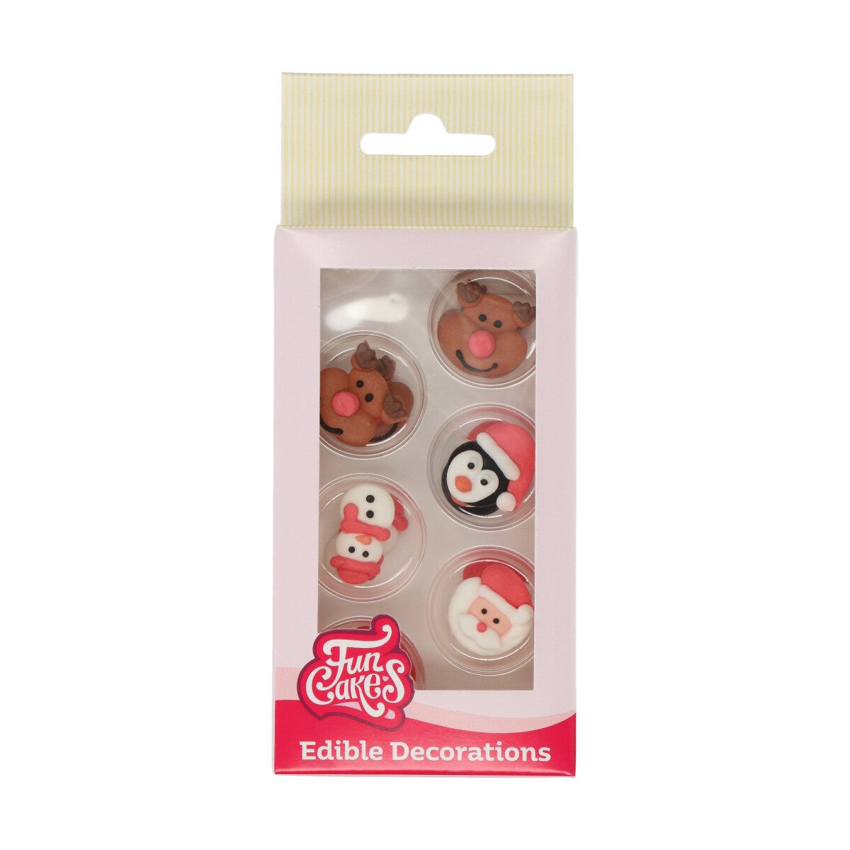 FunCakes Sugar Decorations Christmas Set/12