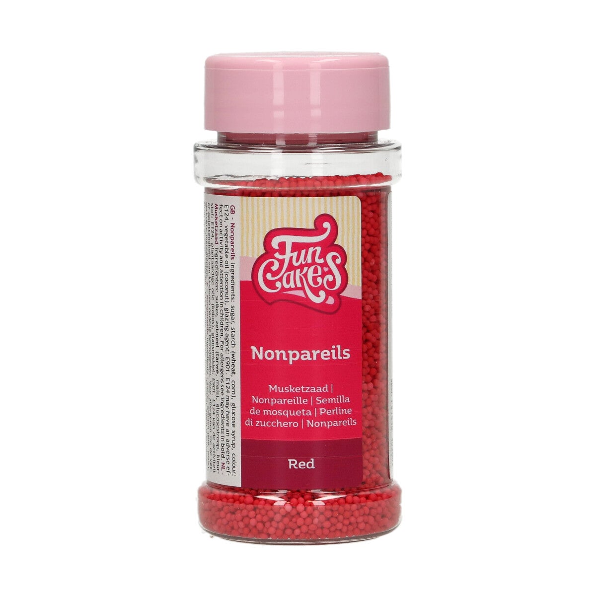 FunCakes Nonpareils Red 80 g