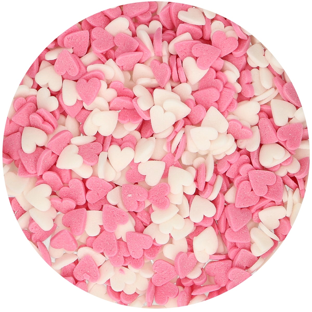 FunCakes Hearts Pink-White 60 g