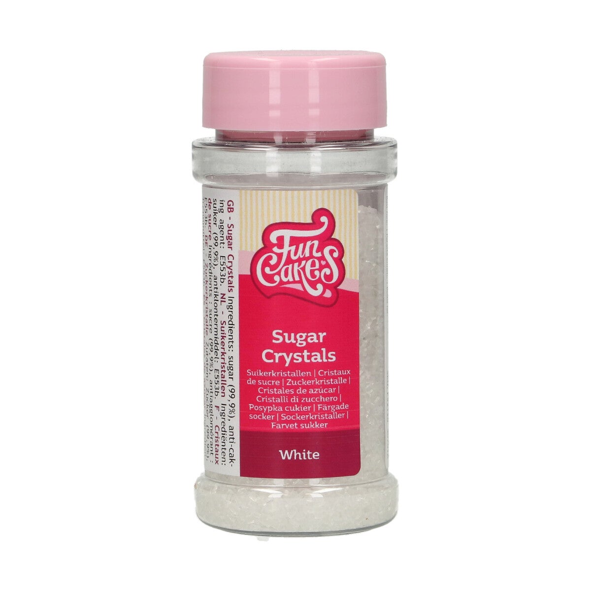 FunCakes Sugar Crystals White 80 g