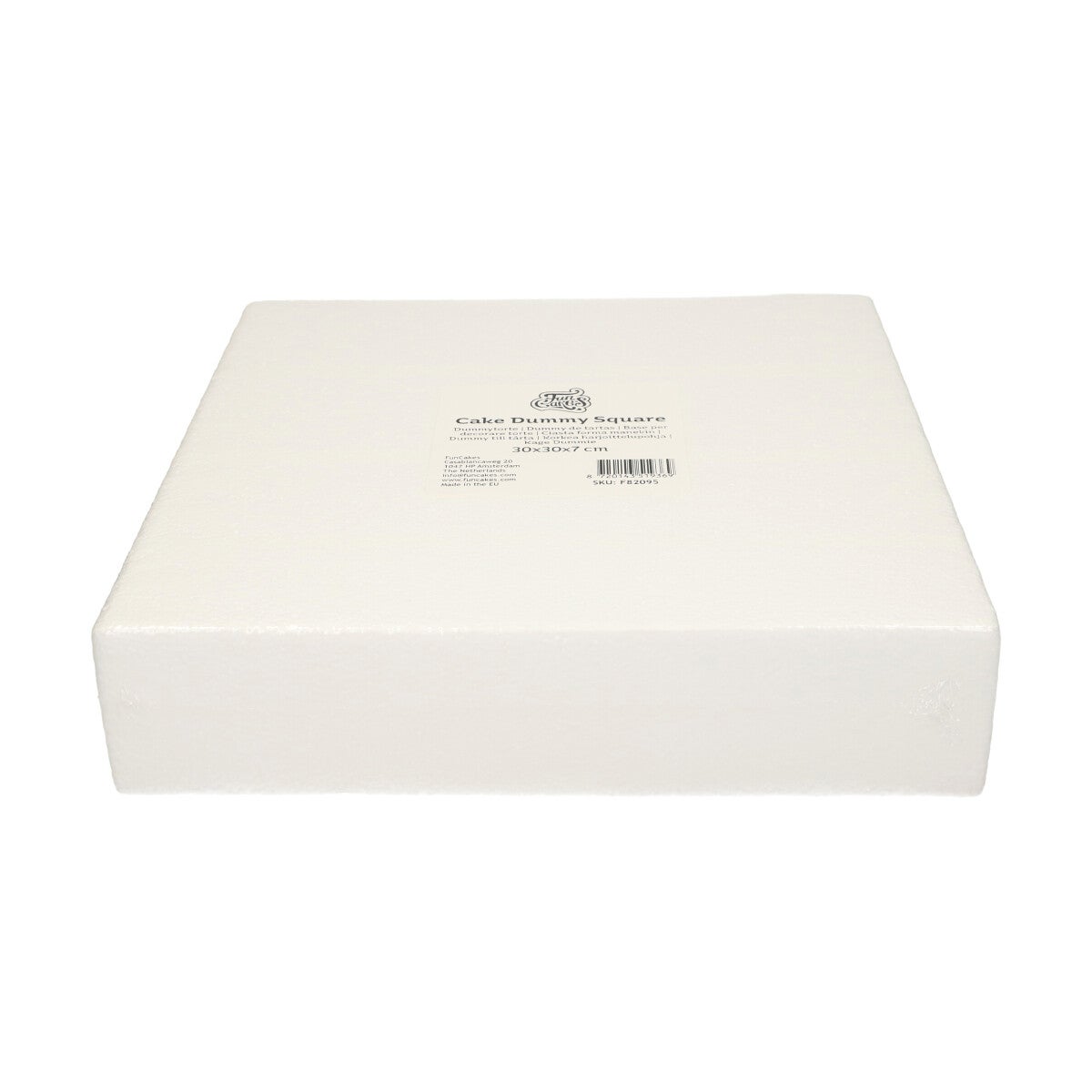FunCakes Cake Dummy Square 30x30x7 cm