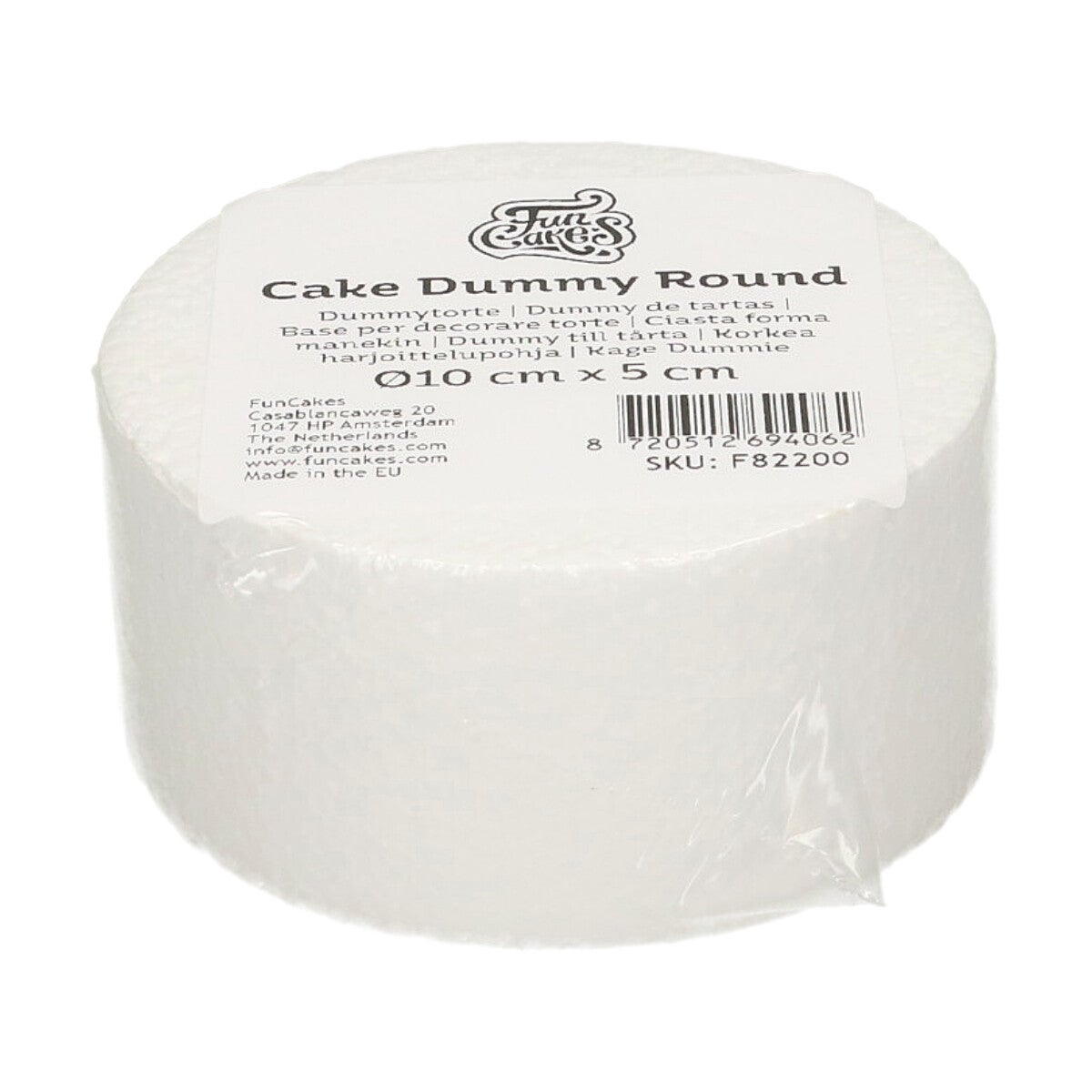 FunCakes Cake Dummy Round Ø10 cm x 5 cm