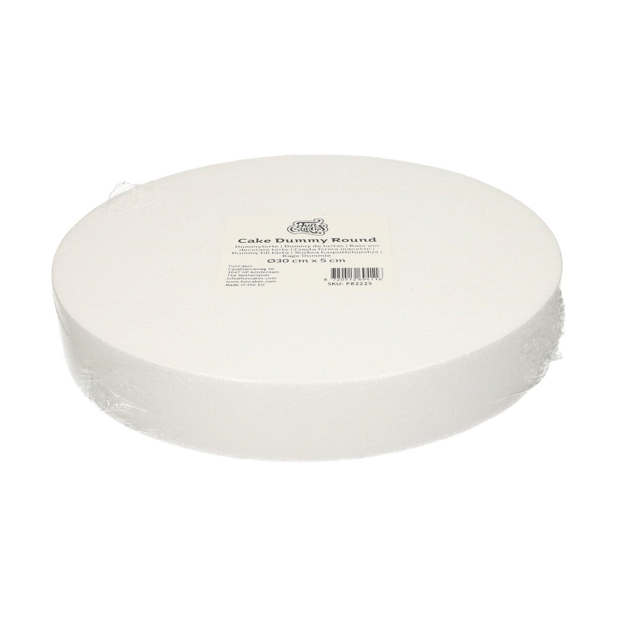 FunCakes Cake Dummy Round Ø30 cm x 5 cm