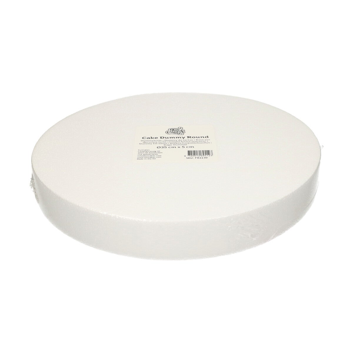FunCakes Cake Dummy Round Ø35 cm x 5 cm